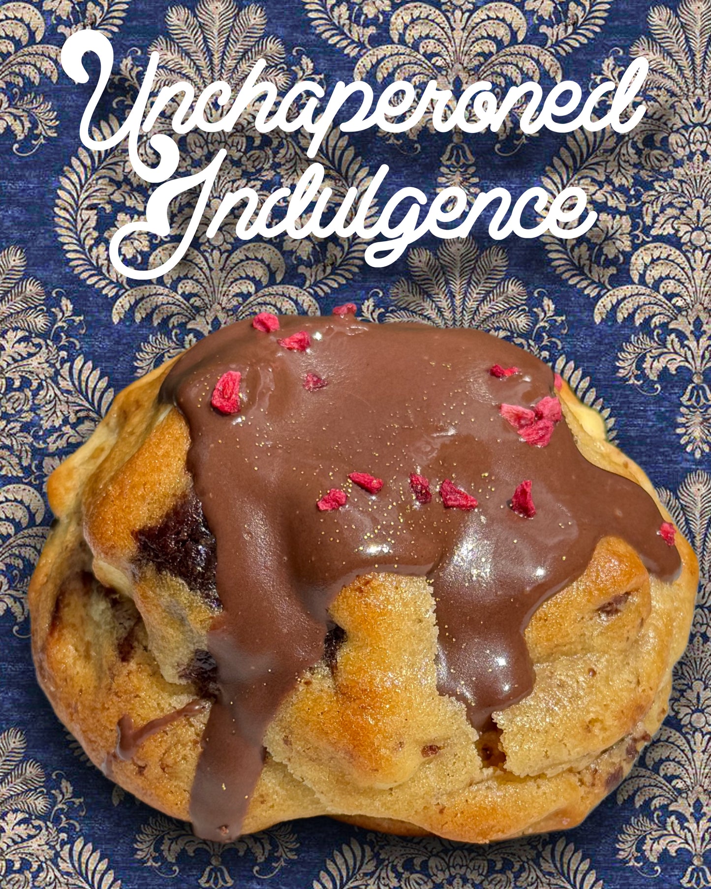 Raspberry & Hazelnut Brownie
