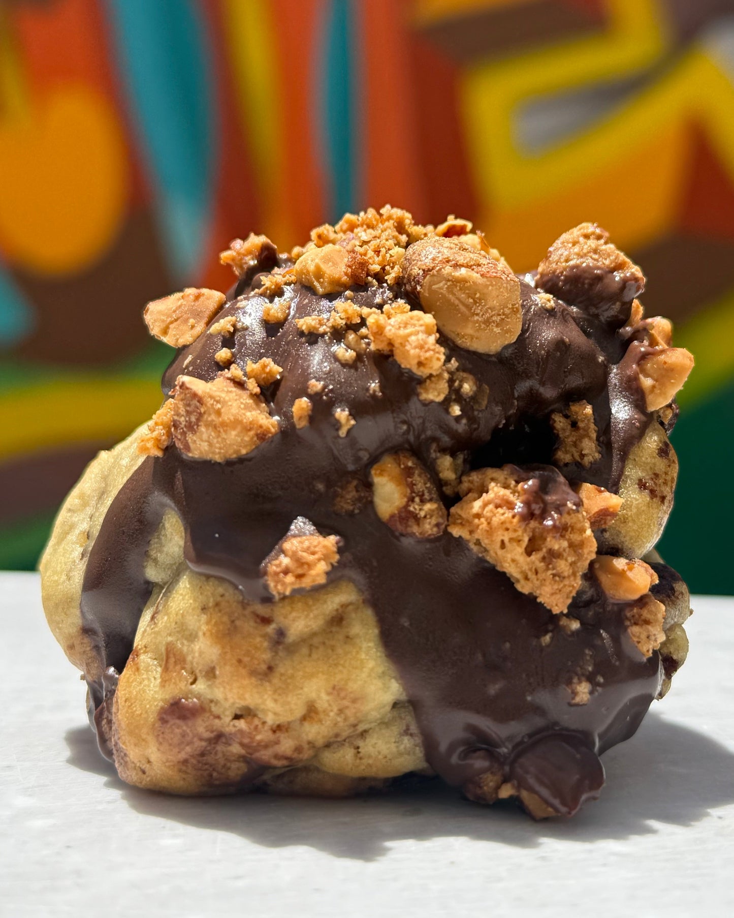 Almond Toffee Brownie