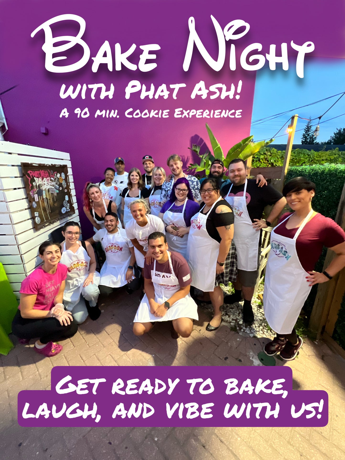 Bake Night with Phat Ash Bakes - August & September