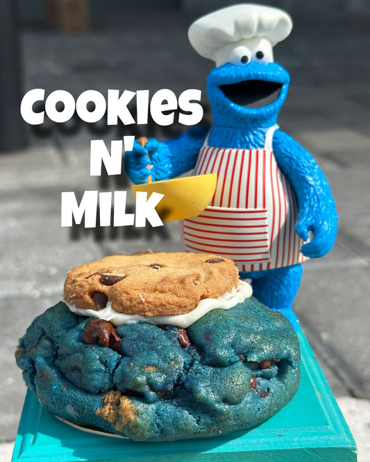 Cookies N’ Milk - Cookie Monster