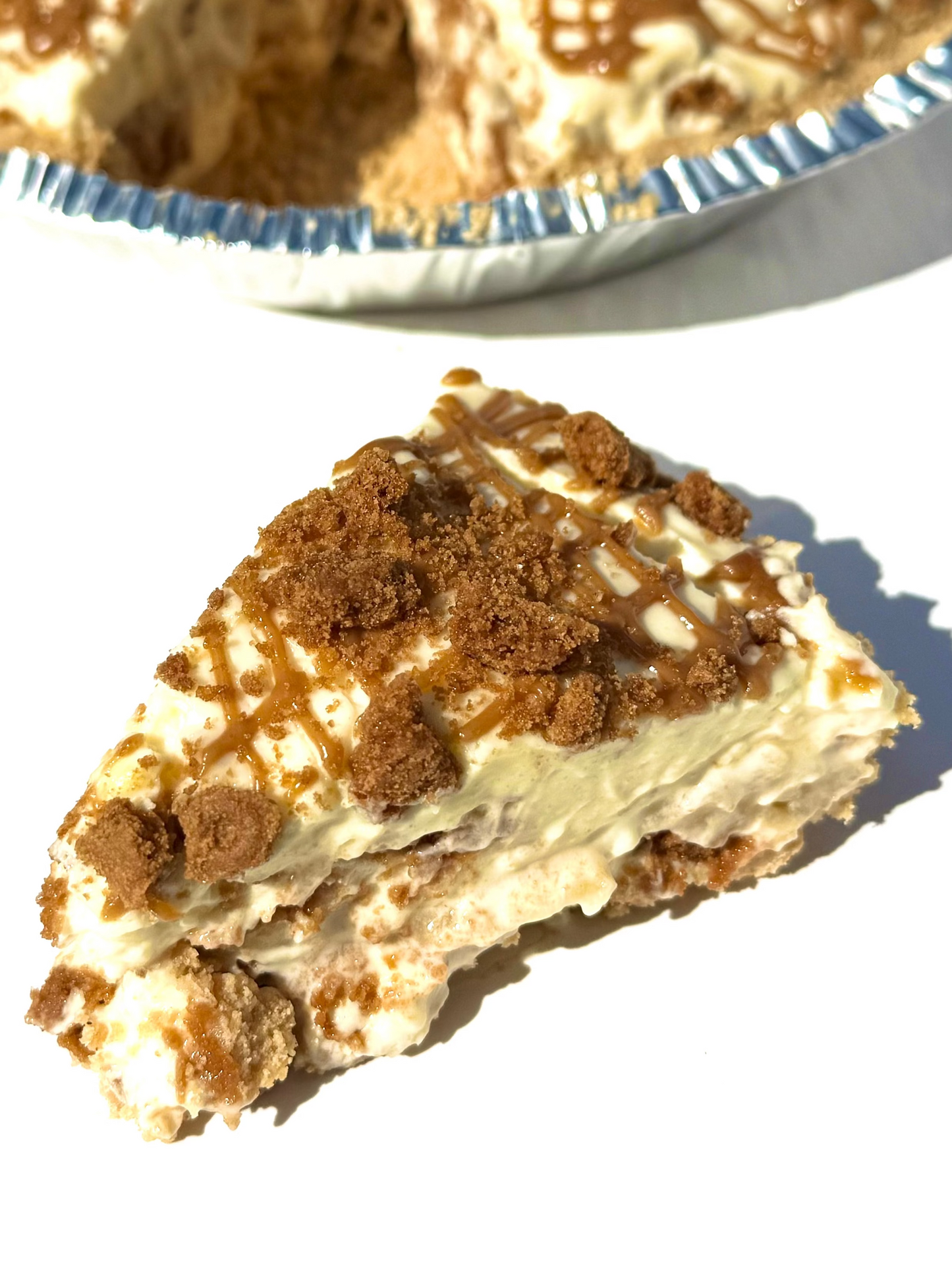 Cookie Butter Banana Puddin' Pie