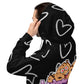 THIS.1 HOODIE LOVE - Black