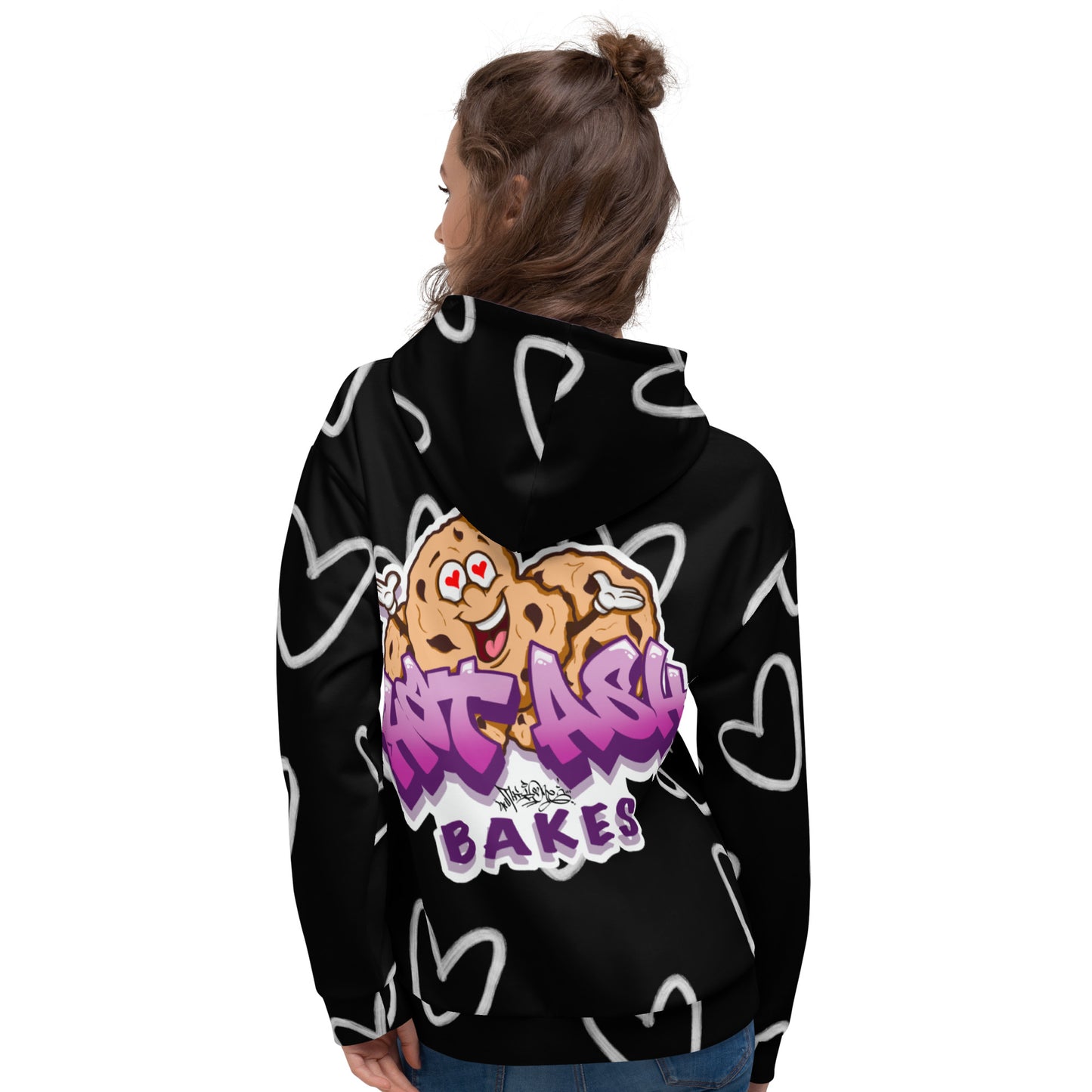THIS.1 HOODIE LOVE - Black