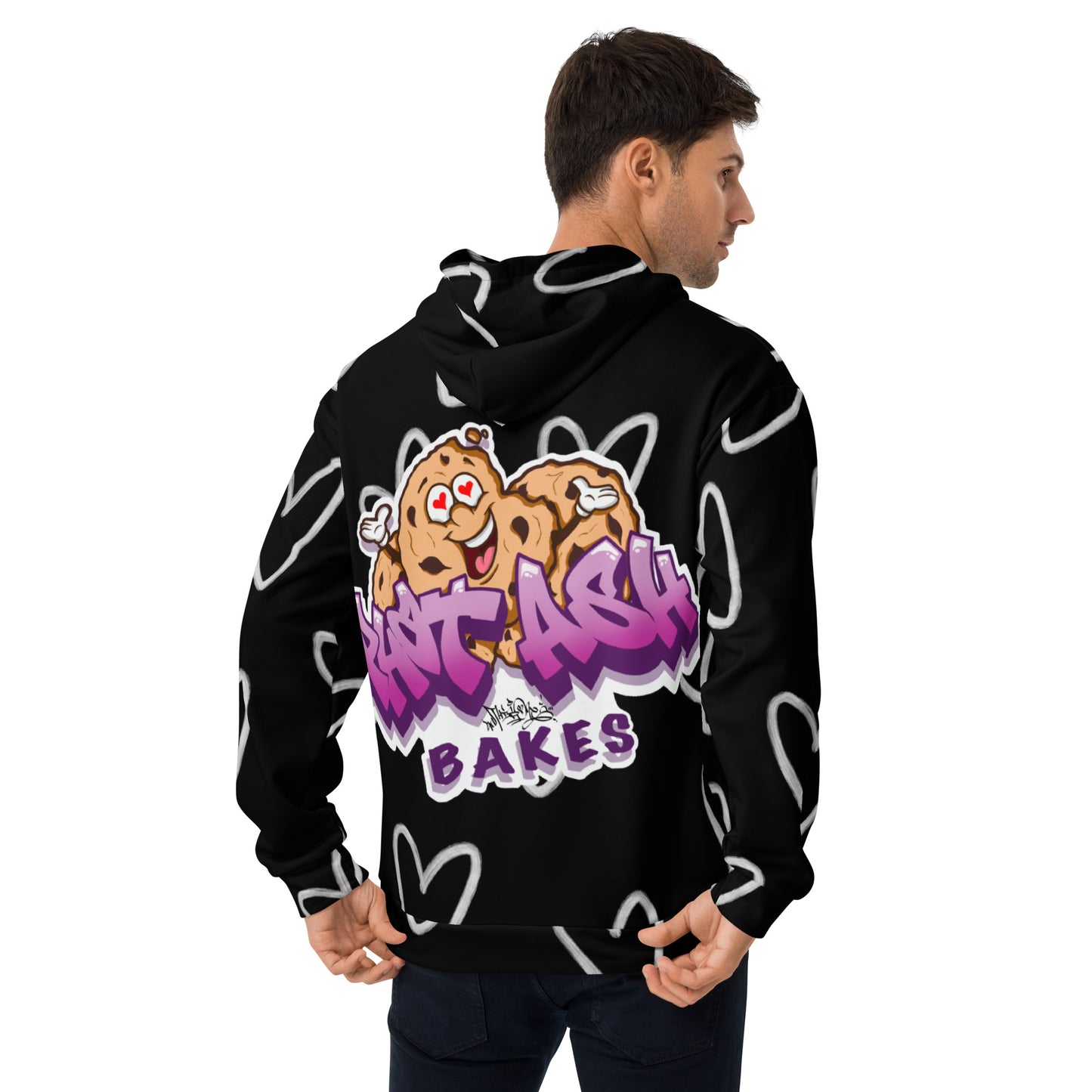 THIS.1 HOODIE LOVE - Black