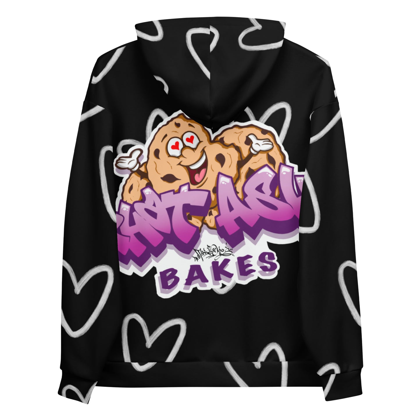 THIS.1 HOODIE LOVE - Black