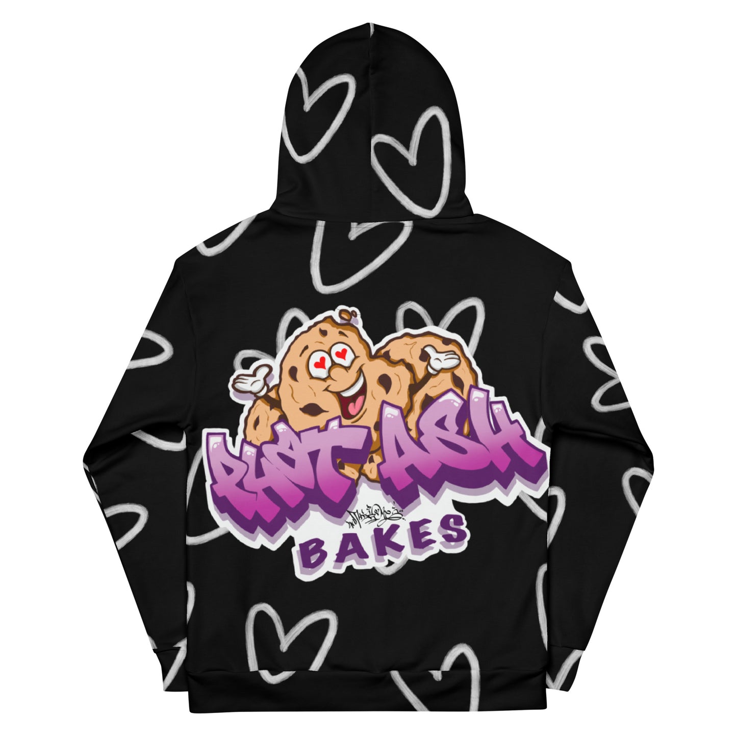 THIS.1 HOODIE LOVE - Black