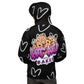 THIS.1 HOODIE LOVE - Black