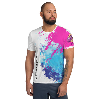 WZA COWBOY Men's Athletic T-shirt