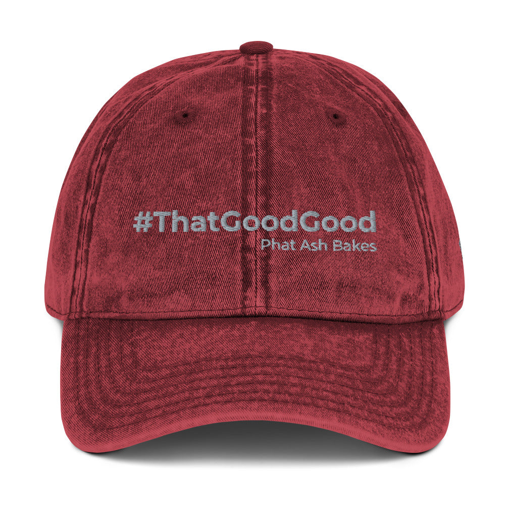 Phat Denim Vintage Cotton Twill Cap