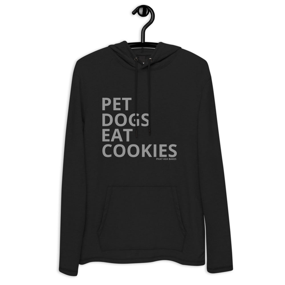 PET DOGS. EAT COOKIES LIGHTWEIGHT SWEATSHIRT