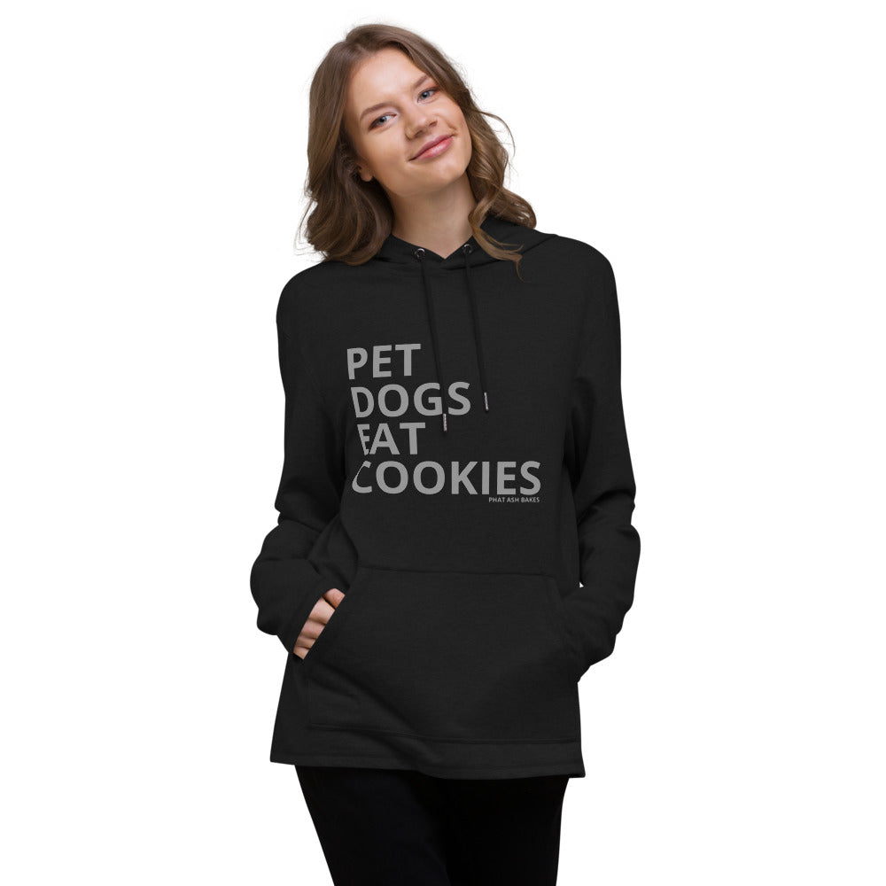 PET DOGS. EAT COOKIES LIGHTWEIGHT SWEATSHIRT