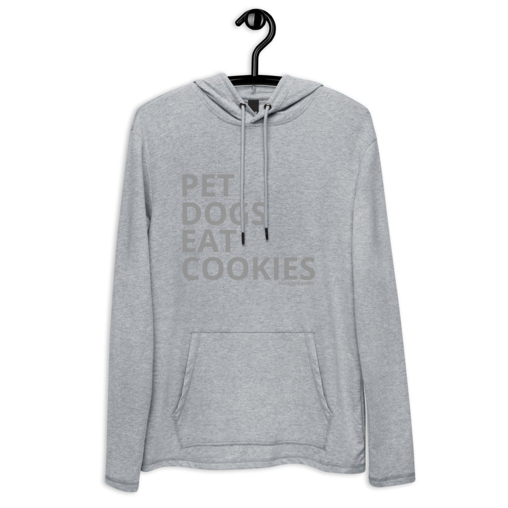PET DOGS. EAT COOKIES LIGHTWEIGHT SWEATSHIRT