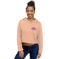 Big B.A. Logo Crop Hoodie